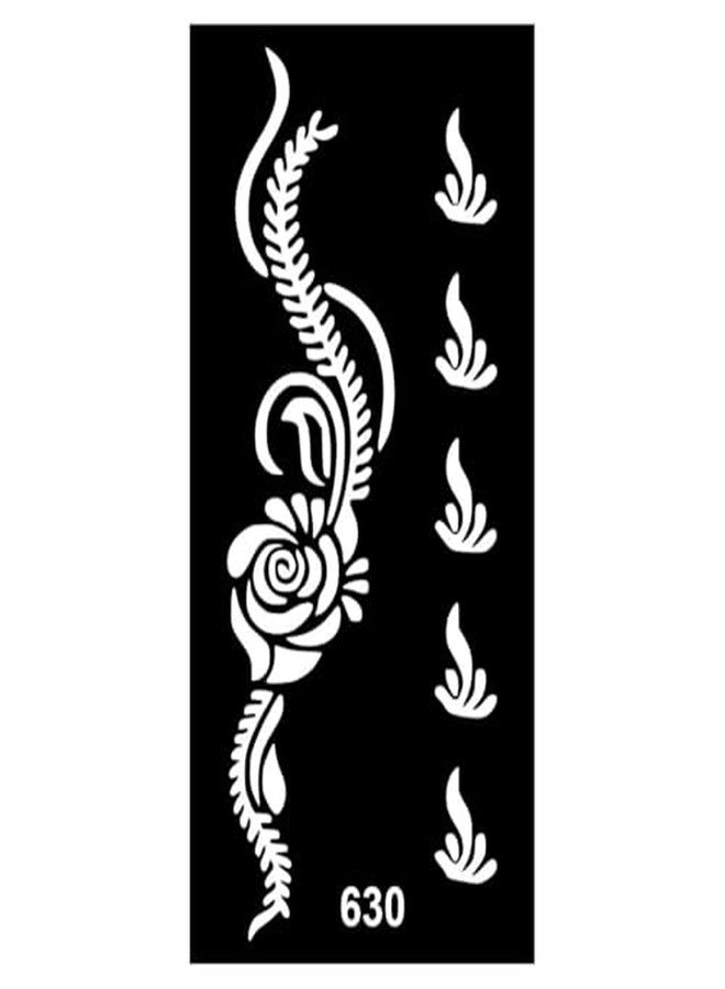 Komstec Practice Mehndi Sticker with Traditional Style Patterns for Kids - Image 2